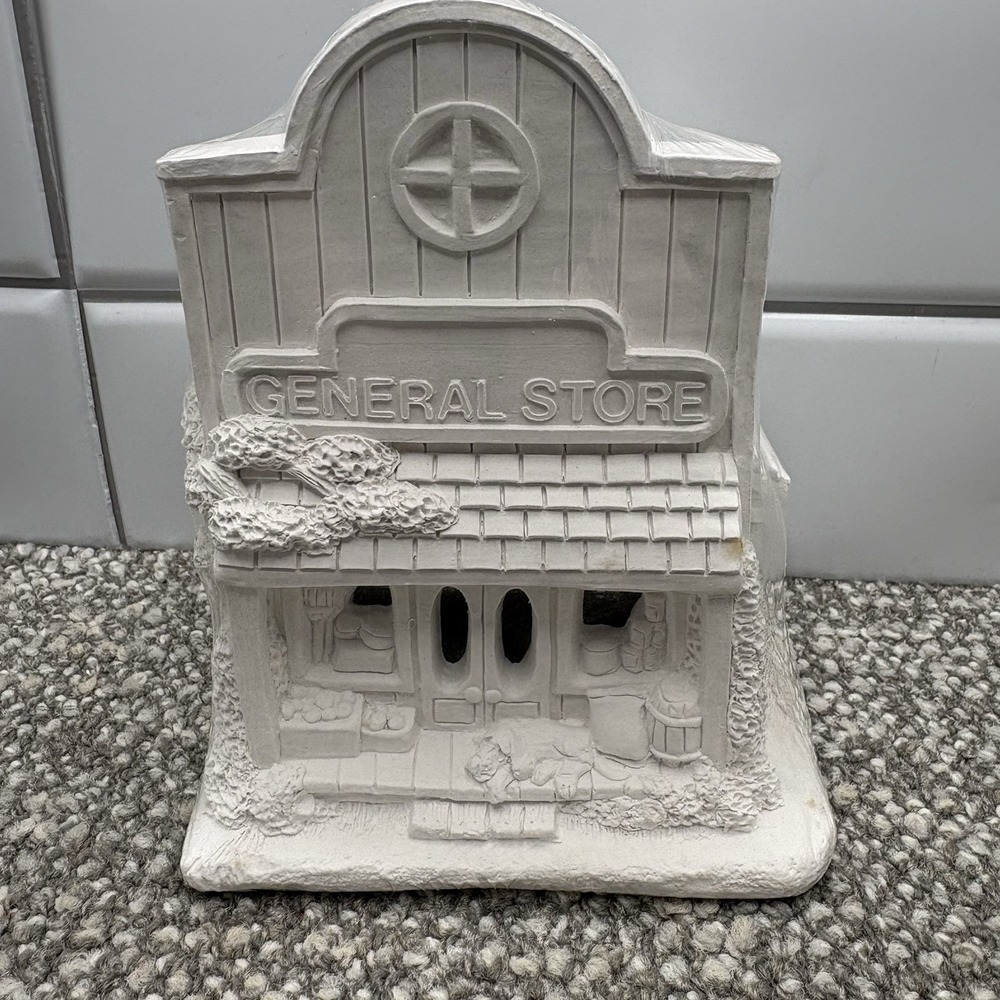 California‎ Creations VTG General Store 90677 Unpainted Plaster